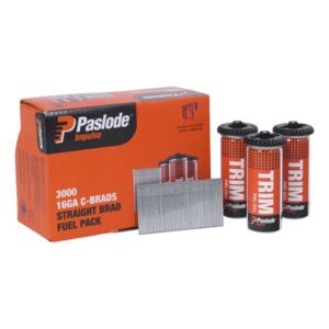 Paslode 45 x 1.6mm C45 Impulse Brad With Fuel 3000 Pack