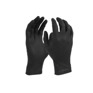 Maxisafe Black Shield Extra Heavy Duty Nitrile Gloves 100 Per Box Large