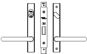 Dormakaba SB2212 Lock Kit – Kit 03 SS – Cylinder & Turn