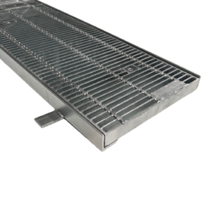 Heelguard Galvanised Grate & Frame – 200mm x 1500mm (Class D Heavy Duty, MEGAGUARD™)
