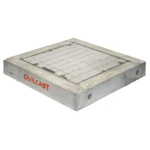 Concrete Infill Cover & Frame – 900 x 900mm – Civilcast – Encased Cast/Ductile Iron – Class B