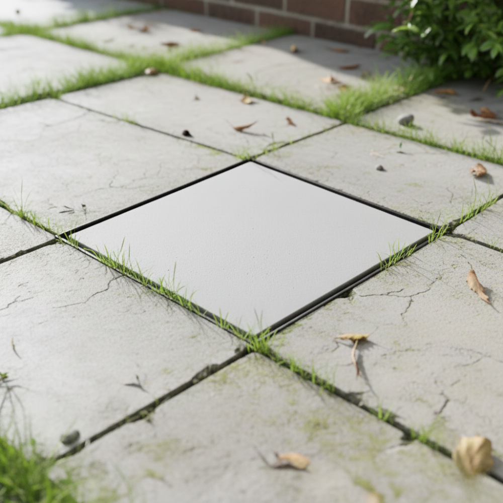 Galvanised Grate Only – 685 x 685mm – To Suit Plastic Pit – Medium Duty – Budaguard™ Heelguard