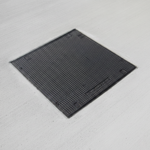 Solid Top Cover & Frame – 900 x 600mm – Class B – Civilcast