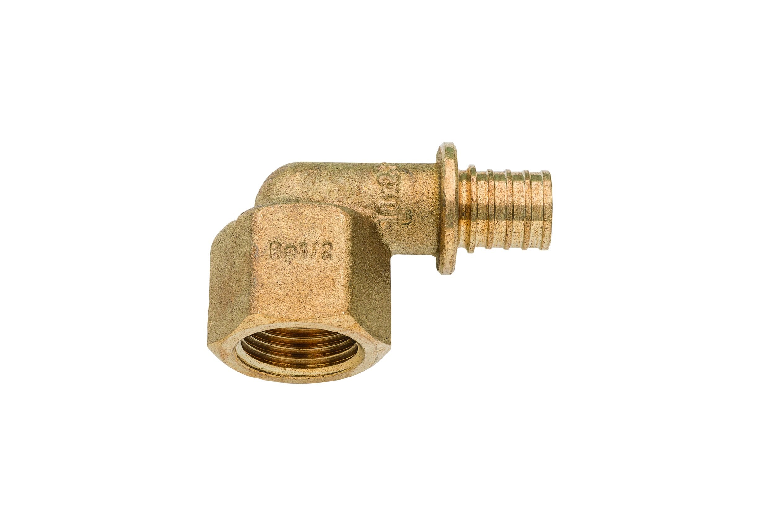 Tradepex Brass Sleeve Elbow #12 – 90deg 16mm (PEX W&G)