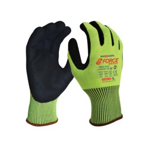 Maxisafe G-Force HiVis Nitrile Coated Glove Medium