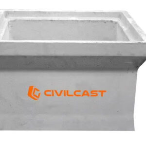 Precast GRC Pit Riser – 900 x 900 x 600mm Deep (Lightweight, High Strength)