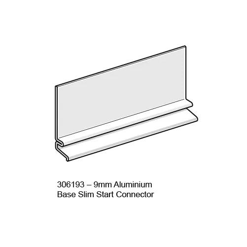 James Hardie 306193 Aluminium Base Slim Start Connector (Pk 10)