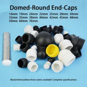 Lrg Rnd Flexy Pipe Cover Plate Wht – 40-60mm x 105mm