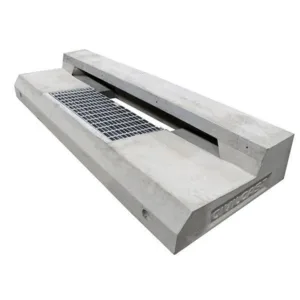 Clear Opening Kerb Entry Unit With Grate – 2400mm, Civilcast (Centre Aligned, Class D)