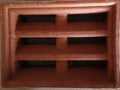 Brick Vent Clay Manganese Square – 230 x 80 x 65mm