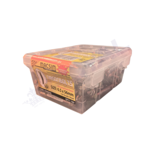 Macsim 6.5mm x 56mm Hexnut Masonbolts Tub 100