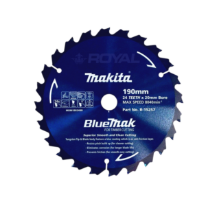 Makita BlueMak TCT Saw Blade 24T 190 x 20mm