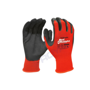 Maxisafe Red Knight Glove with Gripmaster Palm Coating Technology Large