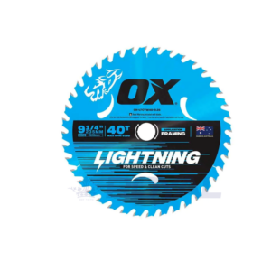 OX Pro Lightning 235mm Circular Saw Blade 40T