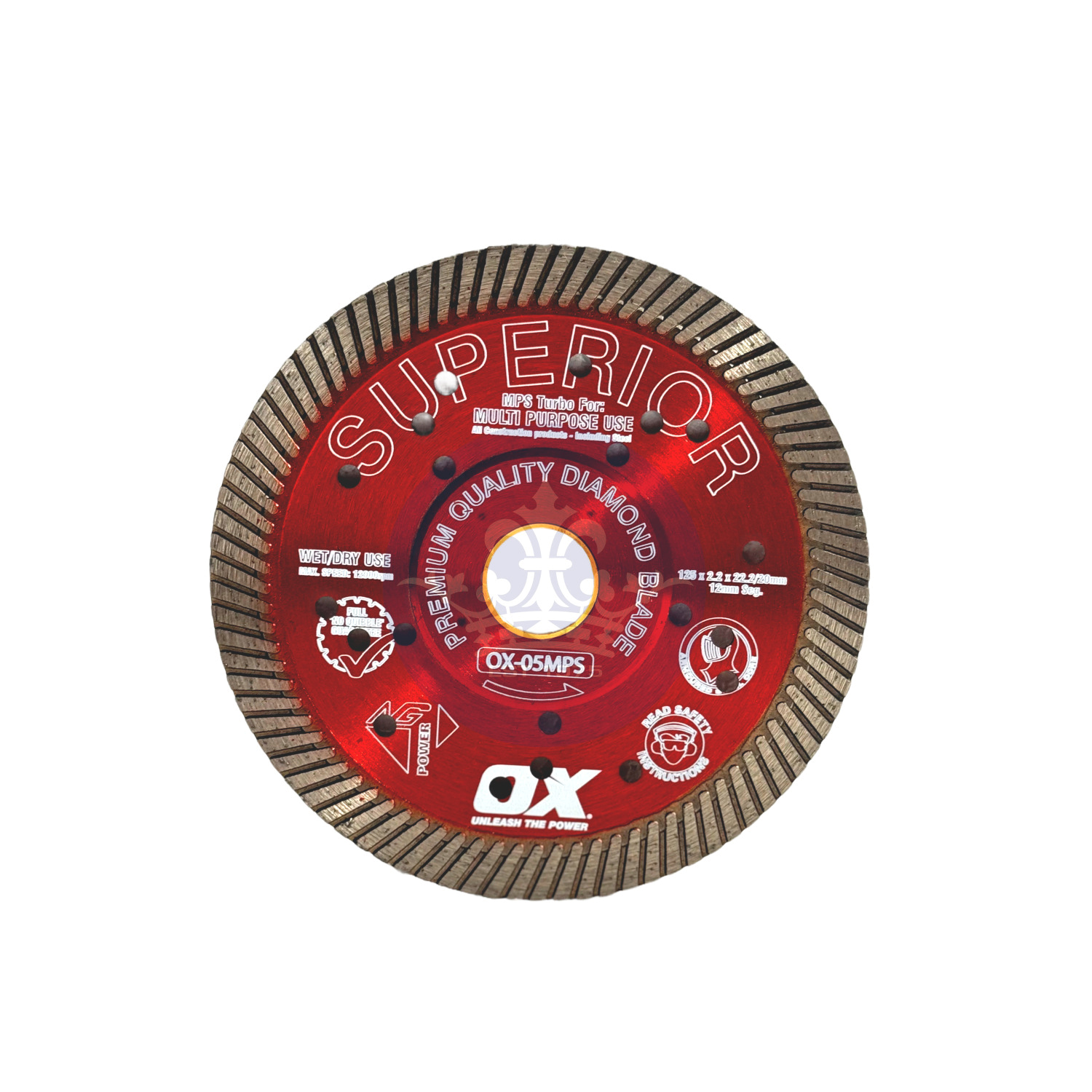 OX MPS Superior Turbo Diamond Blade 230mm