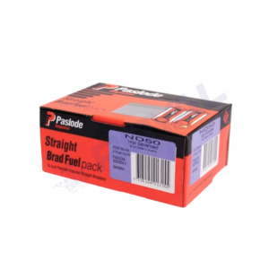 Paslode 50mm 14 Gauge Galvanised Brad Nails 2000 Pack with Fuel