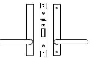 Dormakaba SB2212 Lock Kit – Kit 05 SS – Passage Set