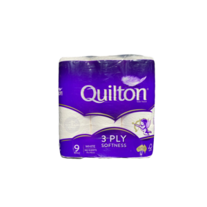 Quilton 3 Ply Toilet Tissue 9 Rolls Per Pack 180 Sheets Per Roll