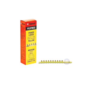 Ramset Yellow Power Loads Cartridge 6, 8/11M Box 100
