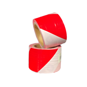 Safety Tape Red White 300m