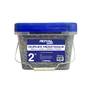 Royal Duplex Head Nails 50 x 2.8mm x 2ft 15kg Duplex