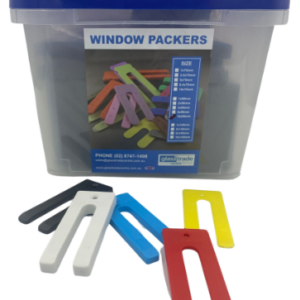 Plastic Horseshoe Packers – 140mm x 1mm (700)