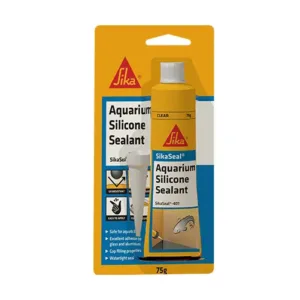 SikaSeal-401 Aquarium Silicone Sealant Tube – 75g Clear