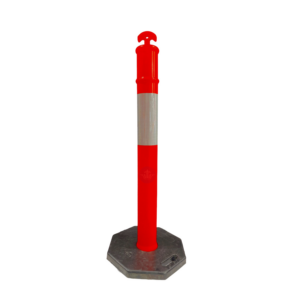 T-Top Bollard Post and 6kg Base