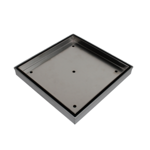 Tile Insert Square Floor Waste – 250 x 250mm (Stainless Steel, Flush Finish)