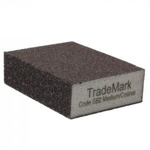 Trademark Hand Sponge Grey 220mm x 150mm x 50mm
