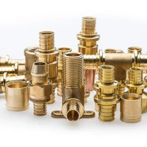 Coupling #1 25mm Crimp PEX W&G Yellow TradePex
