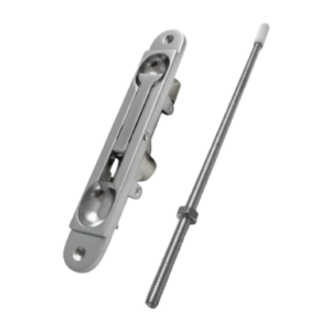 Aluminium Flush Bolt – 600mm Satin Chrome