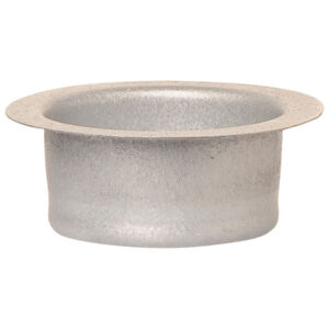 Pop Downpipe Zinc Rnd – 90mm