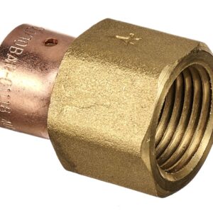 Female Adaptor #2 Crimp PEX Water Blue Tradepex – 16mm x 15Fi