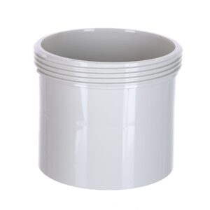 PVC DWV Threaded Access Coupling F-F – 100mm