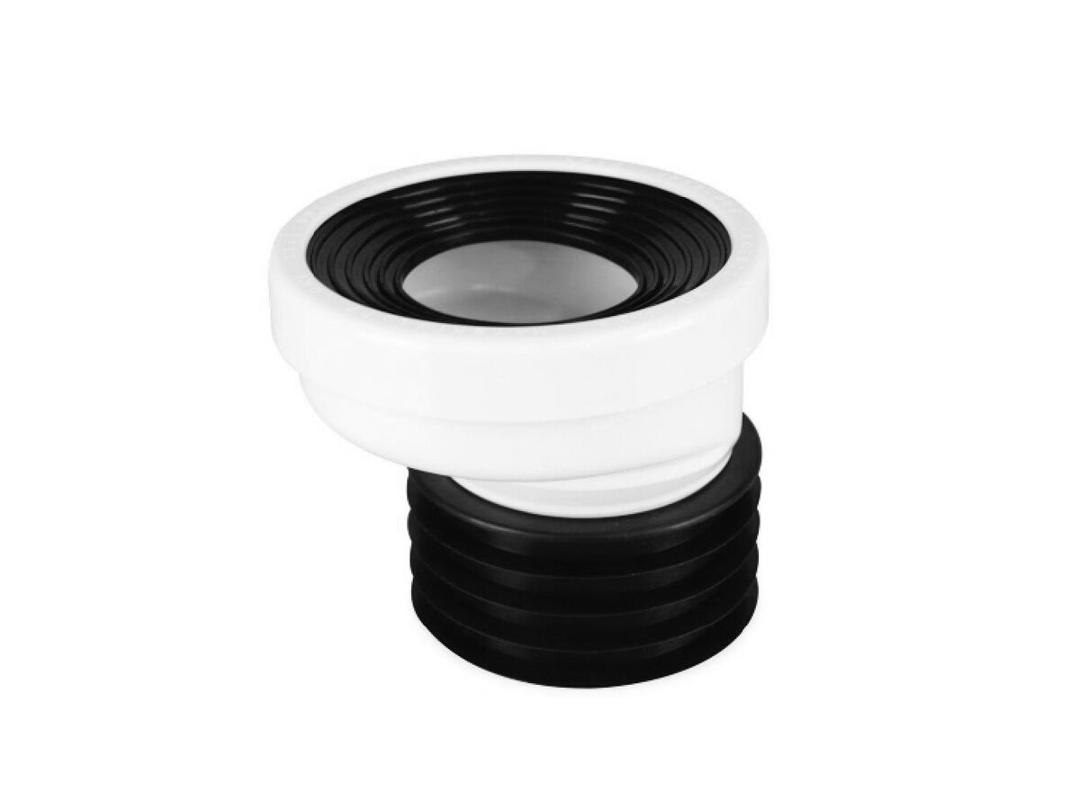 DWV Flexi-Fin Pan Collar 20mm Adjustable Low Rise – 100mm