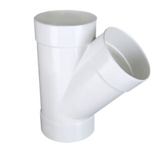 PVC DWV Plain Single Junction 45 Deg M-F – 100mm