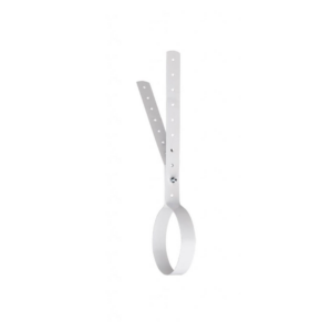 Downpipe Clip To Suit PVC Pipe Nylon Coated White – 90mm
