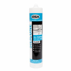 Cartridge All Purpose Silicone Sealant – Clear
