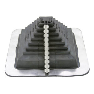 Masterflash Roof Collar No.3 Square Base – 6mm to 146mm Black