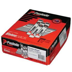 Paslode Impulse (Gas) Bright R-Drive Nails – 75 x 3.06mm (2500pk)