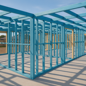 Treated Pine Structural Timber – 240 x 45mm x 2.4m (H2 MGP10)