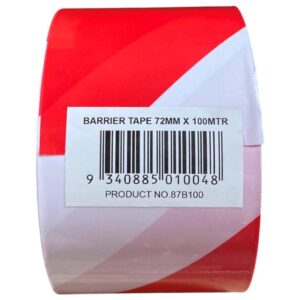 Barrier Tape – 100m Roll, High Visibility Crowd & Site Control