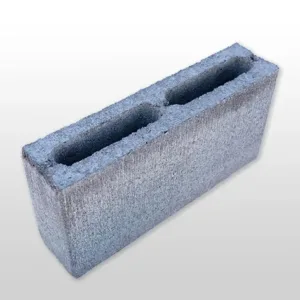 Concrete Besser Full Hollow Block – 390 x 190 x 90mm (Grey)