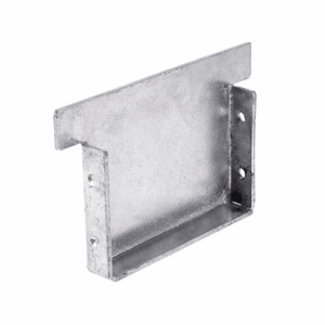 Box Grate End Cap – 150 x 125mm, Galvanised Steel