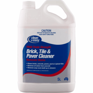 Liquid Brick, Tile & Paver Cleaner – Heavy Duty Acid-Based