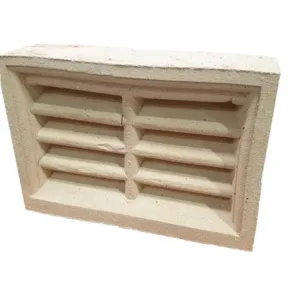 Clay Brick Vent V15 Louvre – 230 x 160mm, Cream