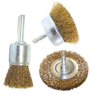 Josco Brumby Spindle Wire Brush Kit 3 Piece