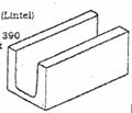 Concrete Block Lintel – 190 x 390 x 190mm / 190 x 390 x 191mm