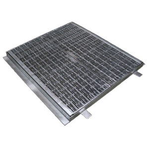 Heelguard Cast-In Hinged Sump Grate & Frame – 450 x 450mm (Class D) Civilcast